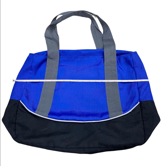 ✨Host Pick!✨Roots Tote Bag, Black and Blue - Picture 4 of 9
